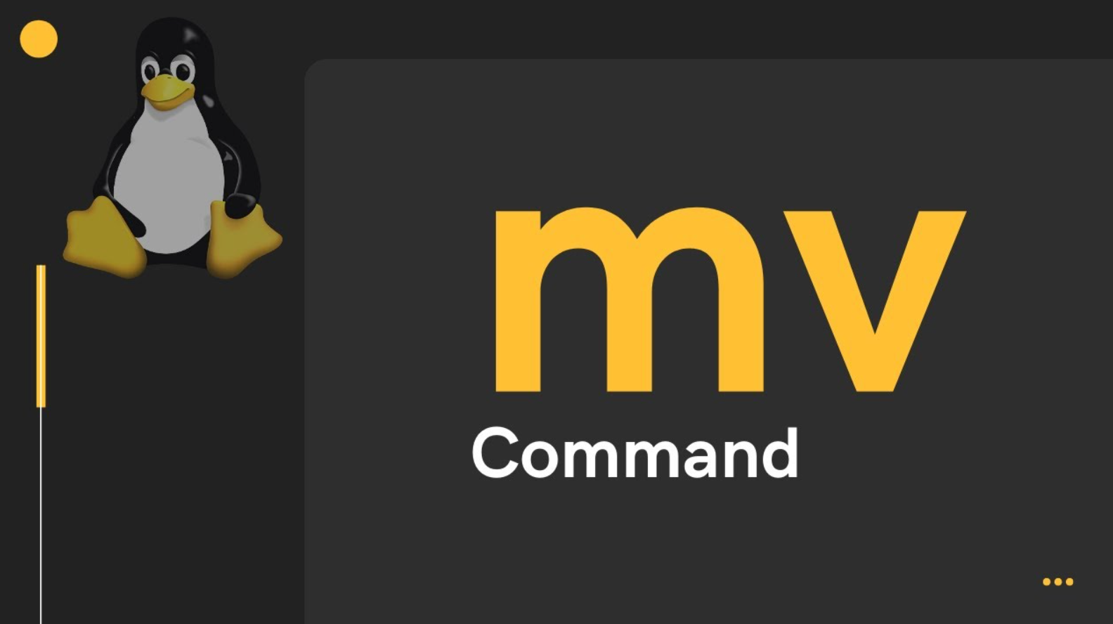 Using the mv Command to Rename a File in Linux