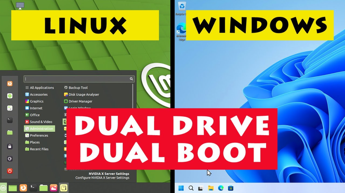 how to dual boot linux and windows?