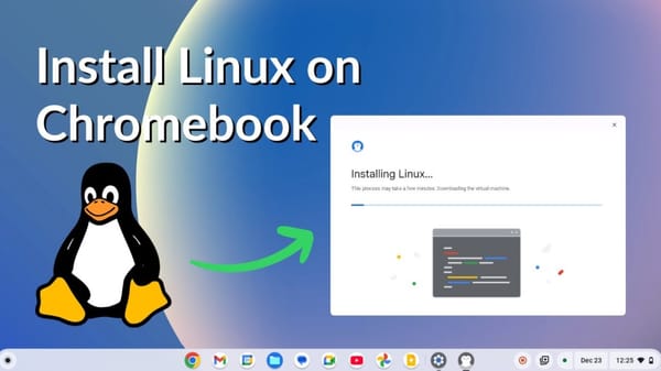 how to install Linux on Chromebook?